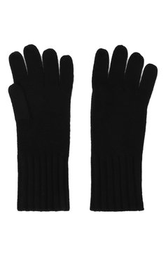 Женские кашемировые перчатки NOT SHY черного цвета, арт. 4301032C | Фото 3 (Материал: Текстиль, Кашемир, Шерсть; Кросс-КТ: Трикотаж; Материал сплава: Проставлено; Нос: Не проставлено)