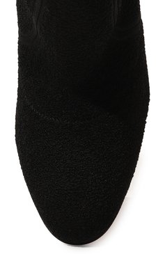 Женские текстильные ботильоны isa на устойчивом каблуке GIANVITO ROSSI черного цвета, арт. G70311.15RIC.KIBNER0 | Фото 6 (Материал внешний: Текстиль; Каблук высота: Высокий; Материал внутренний: Натуральная кожа; Материал сплава: Проставлено; Каблук тип: Устойчивый; Материал утеплителя: Без утеплителя; Подошва: Плоская; Драгоценные камни: Проставлено)