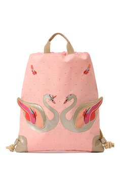 Детская сумка-рюкзак JEUNE PREMIER светло-розового цвета, арт. CI022186 | Фото 1 (Материал: Текстиль)