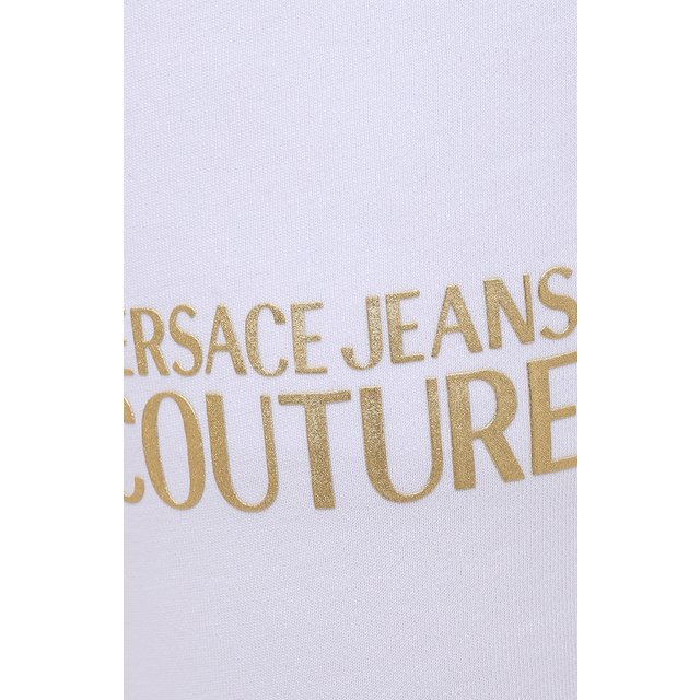 Хлопковые джоггеры Versace Jeans Couture  A1HWA1TA-WDP310 L0G0 F0IL/30318 Фото 5