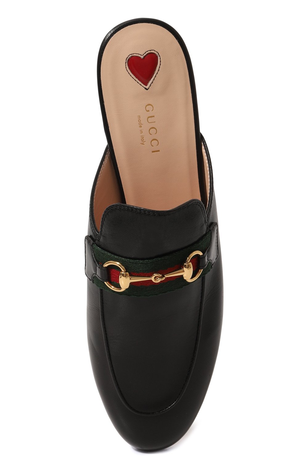 фото Кожаные сабо princetown gucci