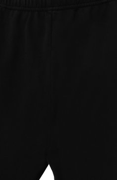 Женские хлопковые джоггеры DSQUARED2 черного цвета, арт. S75KB0292/S25538 | Фото 5 (Длина (брюки, джинсы): Стандартные; Женское Кросс-КТ: Брюки-одежда, Джоггеры - брюки; Силуэт Ж (брюки и джинсы): Джоггеры; Материал сплава: Проставлено; Материал внешний: Хлопок; Стили: Спорт-шик; Драгоценные камни: Проставлено)