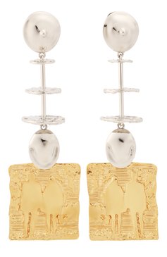 Женские серьги CHLOÉ золотого цвета, арт. CHC19WFE17CB7 | Фото 1 (Материал: Металл)