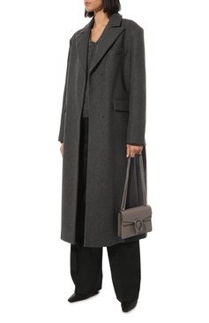 Женская сумка dionysus mini GUCCI серого цвета, арт. 421970 CAOGN | Фото 7 (Сумки-технические: Сумки через плечо; Материал: Натуральная кожа; Размер: mini; Ремень/цепочка: На ремешке)