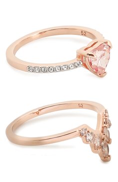 Женское набор колец one SWAROVSKI золотого цвета, арт. 5474937 | Фото 1 (Статус проверки: Проверено, Проверена категория; Материал: Металл)