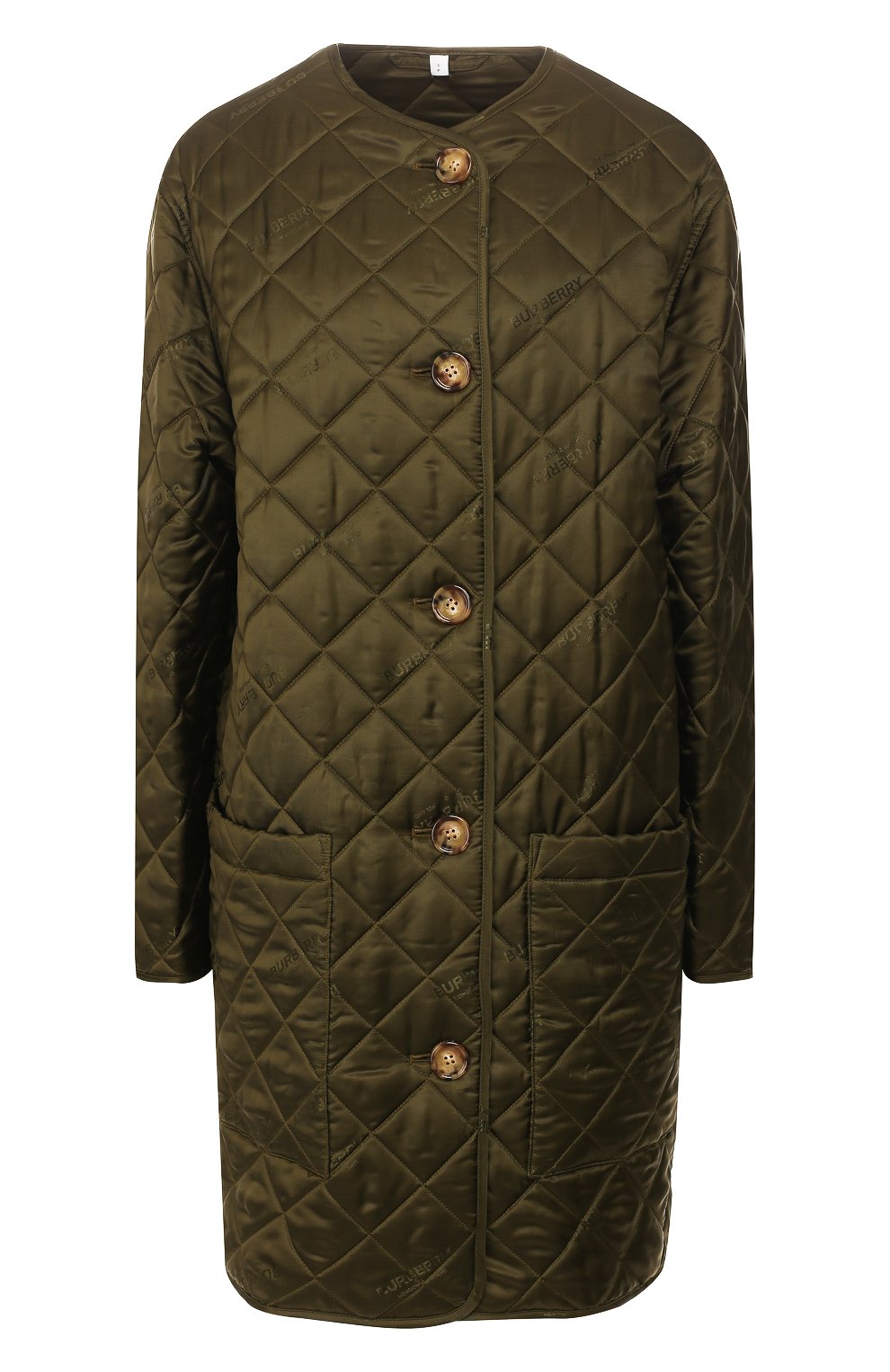Женское зеленое пальто bardsey BURBERRY купить в интернет-магазине ЦУМ ...