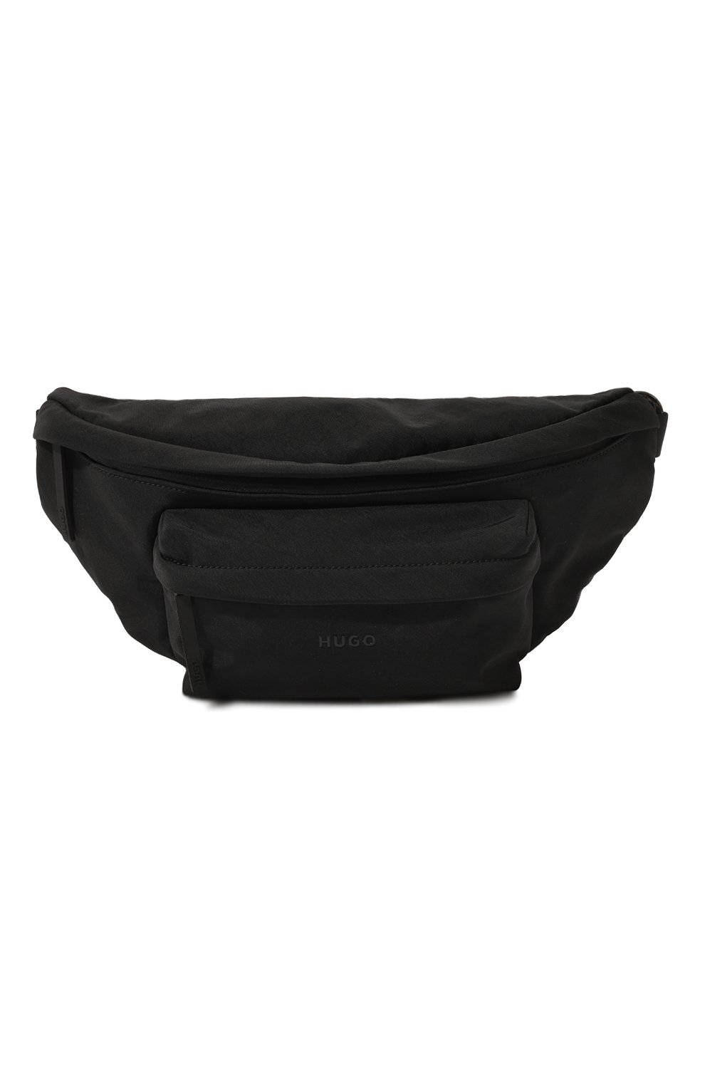 Текстильная поясная сумка HUGO 50497784, цвет чёрный, размер NS