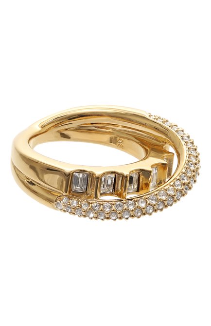 Женское кольцо rota SWAROVSKI золотого цвета, арт. 5650350 | Фото 1 (Нос: Не проставлено; Региональные ограничения белый список (Axapta Mercury): Не проставлено; Материал: Металл)