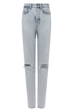 Женские джинсы DENIM X ALEXANDER WANG светло-голубого цвета, арт. 4DC2214341 | Фото 1 (Кросс-КТ: Деним; Длина (брюки, джинсы): Стандартные; Региональные ограничения белый список (Axapta Mercury): RU; Материал внешний: Хлопок; Стили: Спорт-шик; Силуэт Ж (брюки и джинсы): Узкие)