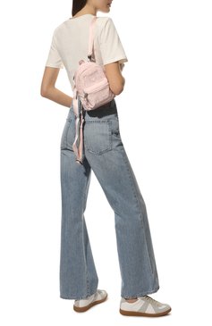 Женский рюкзак kampus mini KENZO светло-розового цвета, арт. FA65SF301F20 | Фото 3 (Размер: mini; Ремень/цепочка: На ремешке; Материал: Текстиль)