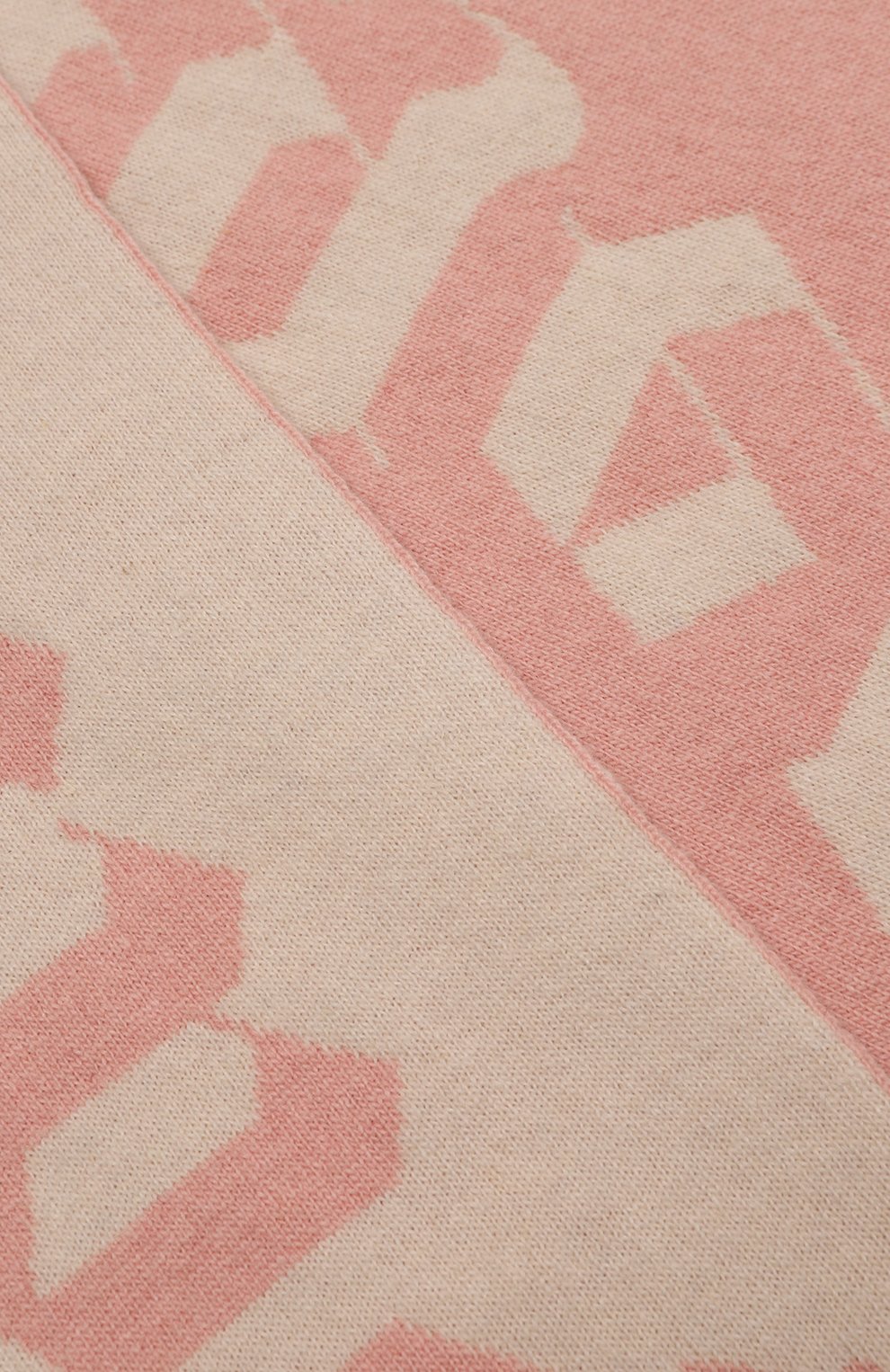 Детский шарф PALM ANGELS розового цвета, арт. PGMA003F22KNI0010130 | Фото 2 (Материал: Текстиль, Шерсть, Вискоза, Синтетический материал)