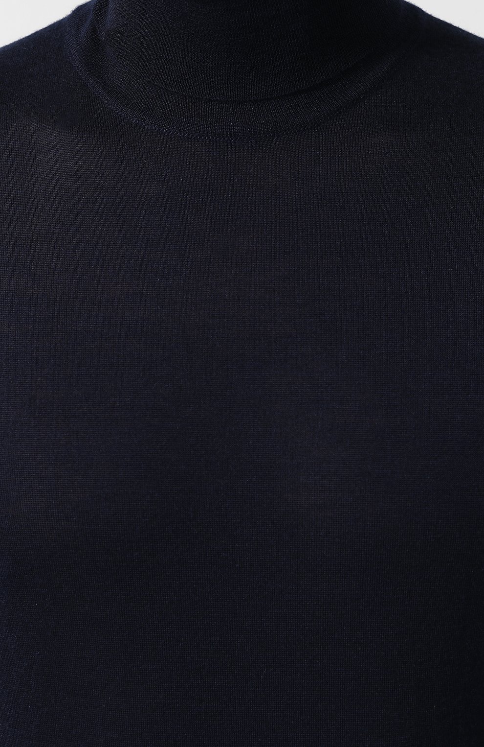 Мужской кашемировая водолазка PRADA синего цвета, арт. UMR185-1N2W-F0008 | Фото 5 (Материал внешний: Шерсть, Кашемир; Рукава: Длинные; Принт: Без принта; Длина (для топов): Стандартные; Материал сплава: Проставлено, Проверено; Мужское Кросс-КТ: Водолазка-одежда; Статус проверки: Проверено, Проверена категория; Драгоценные камни: Проставлено)