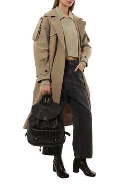 Женский рюкзак ANDREA VENTURA FIRENZE черного цвета, арт. BACKPACK VENTURA C0MF0RT/CERV0 | Фото 7 (Материал: Натуральная кожа; Материал сплава: Проставлено; Драгоценные камни: Проставлено; Стили: Кэжуэл; Размер: large)