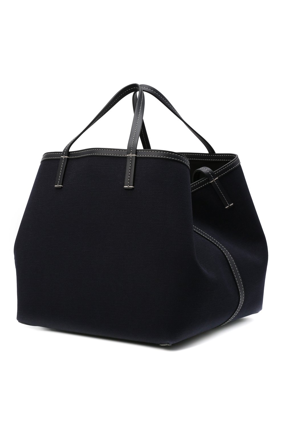 Женский сумка-шопер note medium BURBERRY темно-синего цвета, арт. 8044174 | Фото 4 (Сумки-технические: Сумки-шопперы; Размер: medium; Материал: Текстиль)