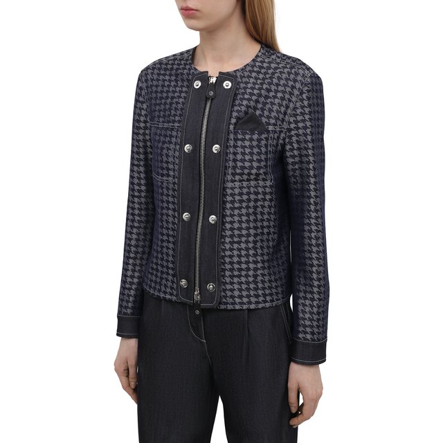 Шерстяной жакет Giorgio Armani  1WHGG00F/T02PR Фото 3