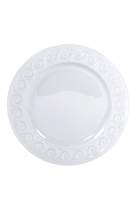 Тарелка для хлеба и масла louvre BERNARDAUD белого цвета по цене 4240 руб., арт. 0542/3 | Фото 1