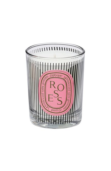Свеча roses dancing ovals limited edition DIPTYQUE бесцветного цвета, арт. 3700431427861 | Фото 1 (Ограничения доставки: flammable)