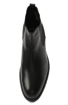 Мужские кожаные челси W.GIBBS черного цвета, арт. 7260004/2311 | Фото 5 (Материал внешний: Кожа; Материал утеплителя: Натуральный мех; Мужское Кросс-КТ: зимние сапоги, Сапоги-обувь, Челси-обувь; Региональные ограничения белый список (Axapta Mercury): RU; толщина подошвы: 2,5; ширина носка стельки: 9, 9,2, 9,5; высота каблука: 3,8)