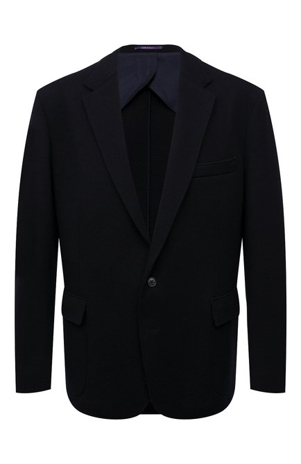 Мужской шерстяной пиджак RALPH LAUREN темно-синего цвета по цене 167000 руб., арт. 798857694 | Фото 1