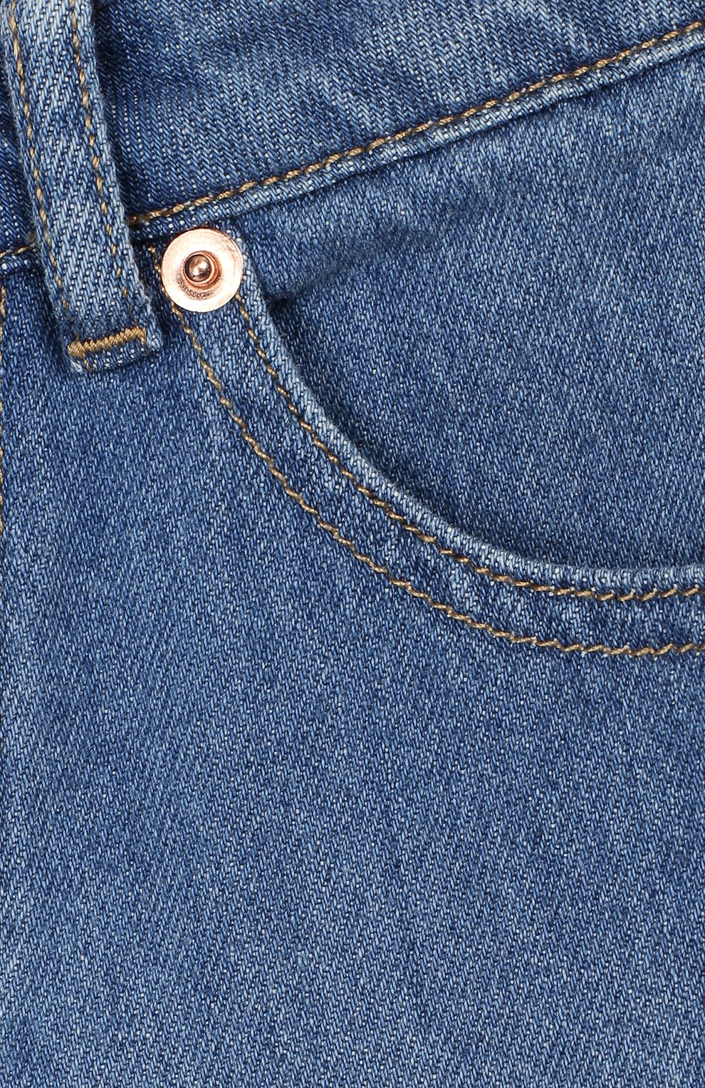 Детские джинсовые шорты INDEE голубого цвета, арт. EXCLUSIVE/DENIM/8Y-10Y | Фото 3 (Кросс-КТ: Деним; Материал внешний: Хлопок; Девочки Кросс-КТ: Шорты-одежда; Статус проверки: Проверена категория)
