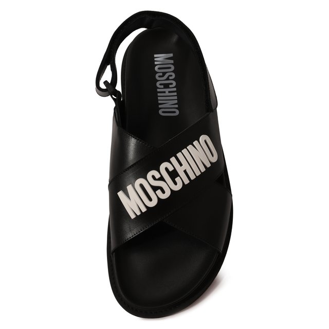 Кожаные сандалии Moschino MB16203G0G/GA0 Фото 6