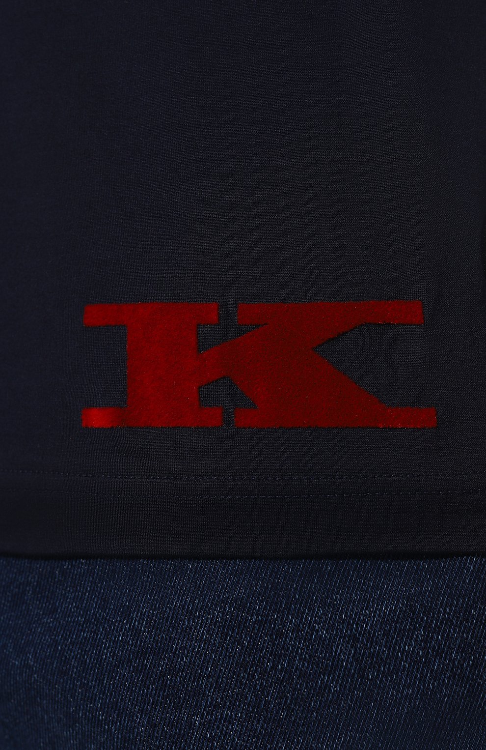 Хлопковая футболка Kiton  UK1367 Фото 5