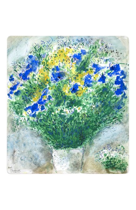 Блюдо les bouquets de fleurs de marc chagall BERNARDAUD разноцветного цвета по цене 38450 руб., арт. 1828/8229 | Фото 1