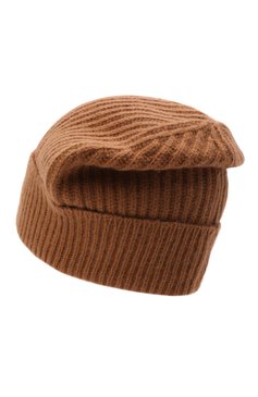 Мужская шерстяная шапка MAISON MARGIELA коричневого цвета, арт. S50TC0053/S17849 | Фото 2 (Материал: Текстиль, Шерсть; Кросс-КТ: Трикотаж)
