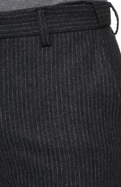 Мужские шерстяные брюки-карго CORNELIANI темно-серого цвета, арт. 884L02-1817513/00 | Фото 5 (Силуэт М (брюки): Карго; Материал внешний: Шерсть; Длина (брюки, джинсы): Стандартные; Случай: Повседневный; Стили: Кэжуэл)