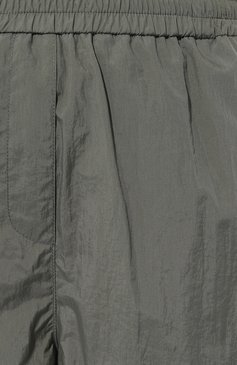 Женские шорты JUUN.J зеленого цвета, арт. JW3421W52H | Фото 5 (Женское Кросс-КТ: Шорты-одежда; Длина Ж (юбки, платья, шорты): Мини; Материал внешний: Синтетический материал; Материал сплава: Проставлено; Стили: Спорт-шик; Материал подклада: С интетический материал; Драгоценные камни: Проставлено)