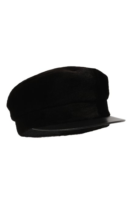 Женская кепка из меха норки KUSSENKOVV темно-коричневого цвета, арт. 120218504426 | Фото 1 (Материал: Натуральный мех)