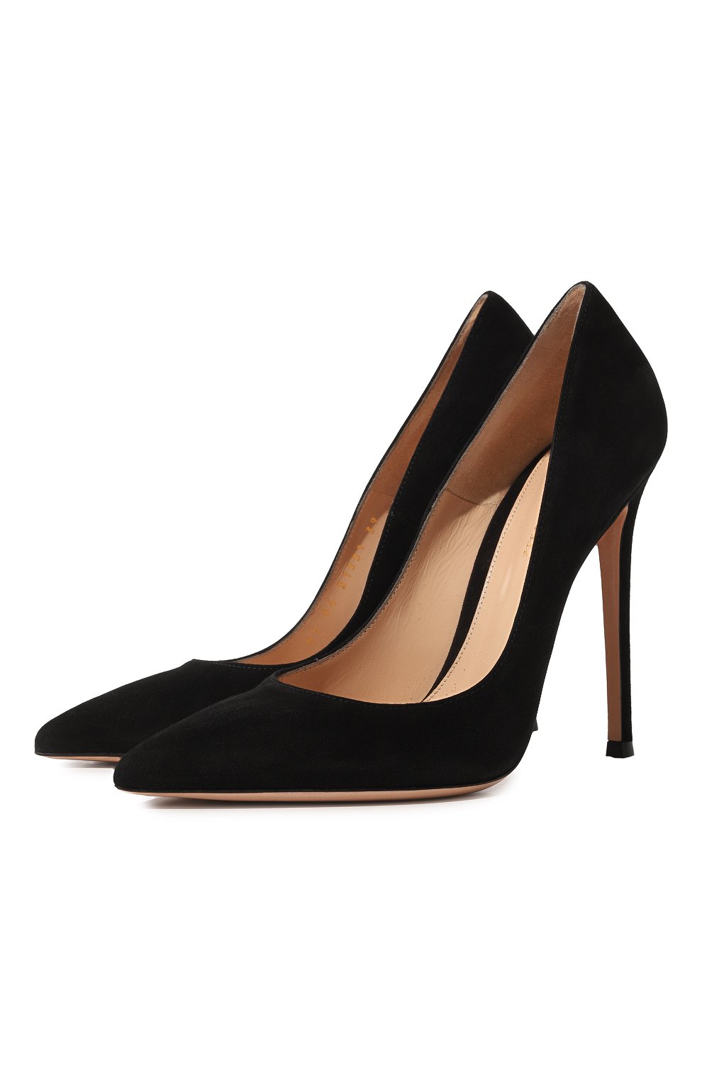 Замшевые туфли Gianvito 115 Gianvito Rossi G21531.11RIC.CAMNER0