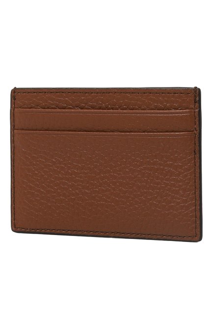 Мужской кожаный футляр для кредитных карт BALLY коричневого цвета, арт. MLB01S/VT434 | Фото 2 (Материал сплава: Проставлено; Материал: Натуральная кожа; Нос: Не проставлено)