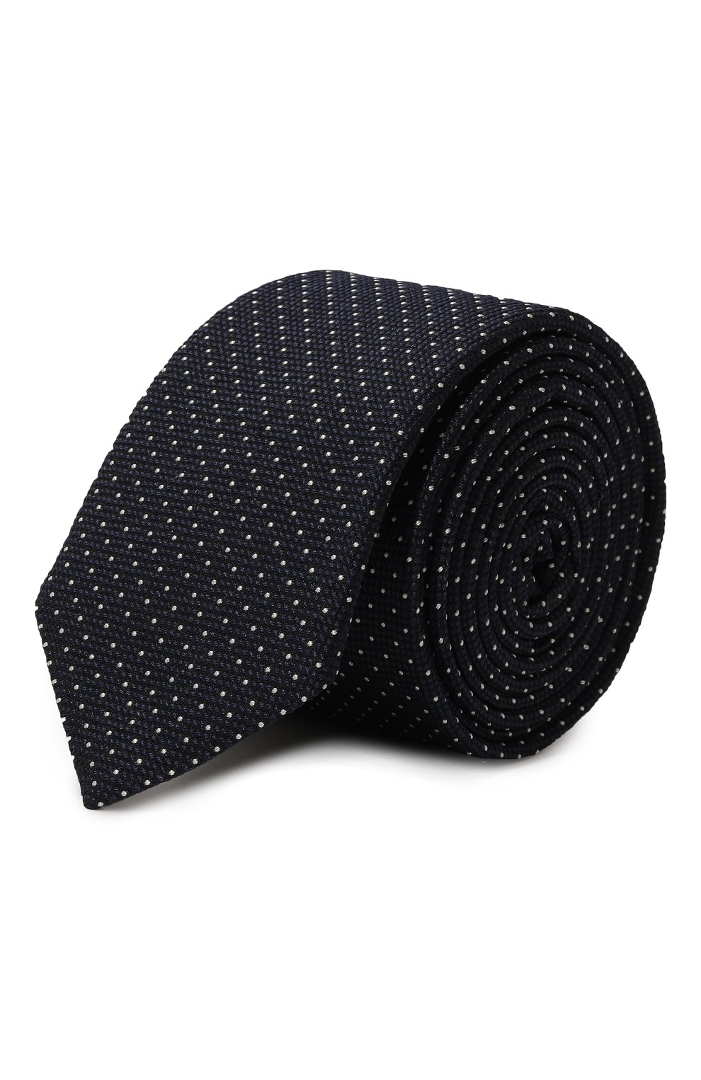 С принтом HUGO, Шелковый галстук HUGO, Италия, Синий, Шелк: 100%;, 13373283  - купить