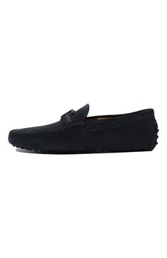Мужские замшевые мокасины TOD’S темно-синего цвета, арт. XXM0GW0CT50RE0 | Фото 4 (Материал внутренний: Натуральная кожа; Материал внешний: Замша; Стили: Кэжуэл; Длина стельки: 29, 25,7, 26,1, 26,5, 26,9, 27,4, 27,8, 28,2, 28,6, 29,4, 29,8, 30,3, 30,7, 24,8, 25,2)
