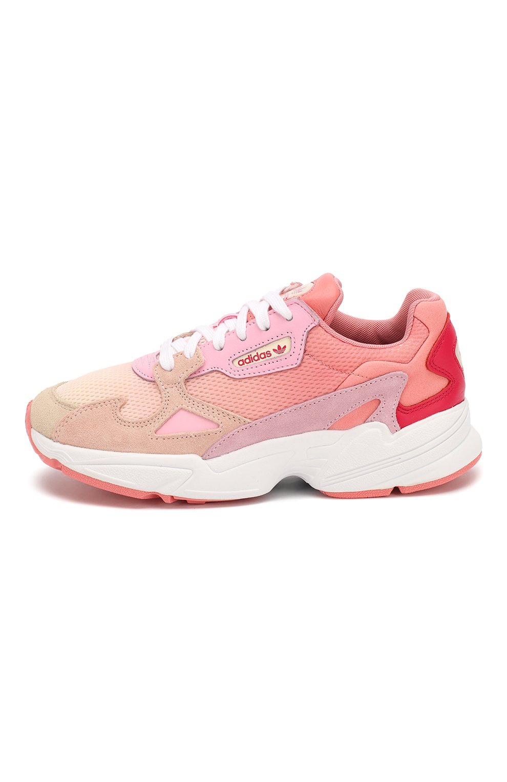 Adidas falcon shop raw pink