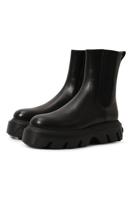 Женские кожаные ботинки CASADEI черного цвета по цене 121500 руб., арт. 2R398W040NC15119000 | Фото 1