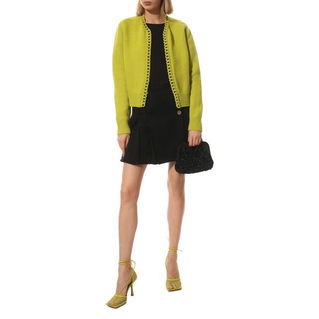 фото Текстильные босоножки stretch bottega veneta