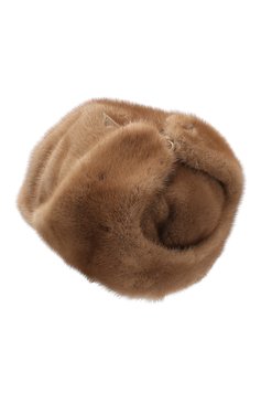 Мужская кепка из меха норки FURLAND коричневого цвета, арт. 0076802110103300000 | Фото 2 (Материал: Натуральный мех; Статус проверки: Проверена категория)