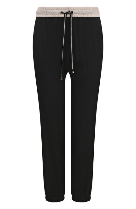 Женские брюки LORENA ANTONIAZZI черного цвета по ц�ене 72250 руб., арт. P2464PA80H/3612 | Фото 1