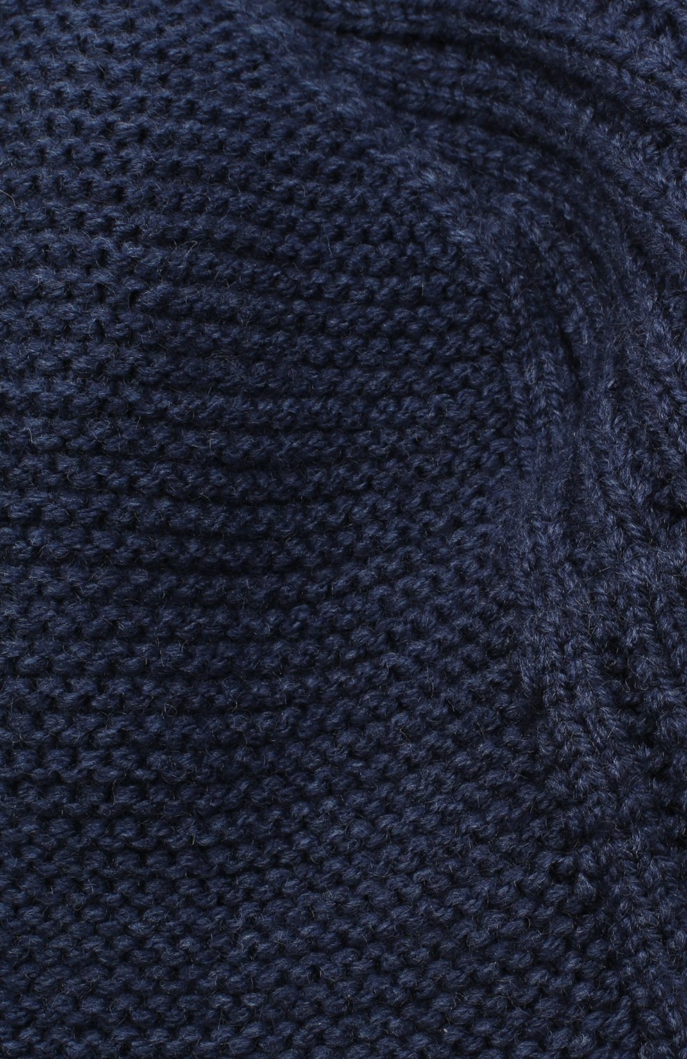 Мужская шапка-ушанка bright CANOE синего цвета, арт. 3447923 | Фото 3 (Материал: Текстиль, Шерсть, Синтетический материал; Кросс-КТ: Трикотаж)