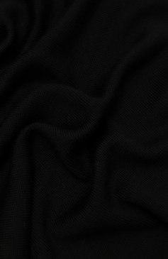 Мужской шерстяной шарф MOSCHINO черного цвета, арт. 30620/M2095 | Фото 4 (Материал: Текстиль, Шерсть; Мужское Кросс-КТ: Шарфы - шарфы; Материал сплава: Проставлено; Нос: Не проставлен о; Кросс-КТ: шерсть)
