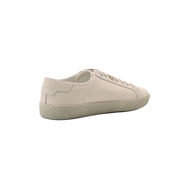 Текстильные кеды Court Classic Saint Laurent  610648/GUP10 Фото 5