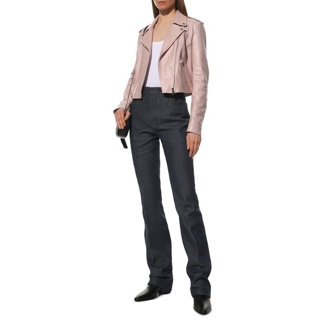 фото Кожаная куртка dolce & gabbana