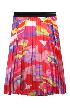 Детская юбка MSGM KIDS разноцветного цвета, арт. F3MSJGSK107 | Фото 2 (Случай: Повседневный; Материал внешний: Синтетический материал; Материал сплава: Проставлено; Нос: Не проставлено; Материал подклада: Вискоза)