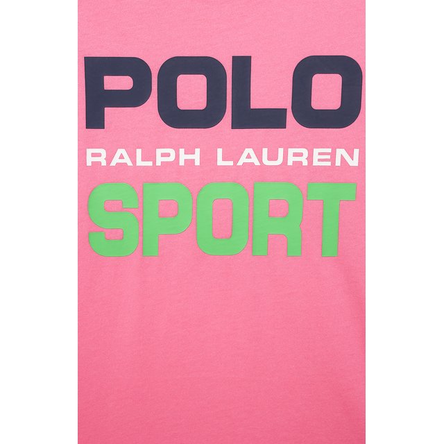 Хлопковая футболка Polo Ralph Lauren 313837718 Фото 3