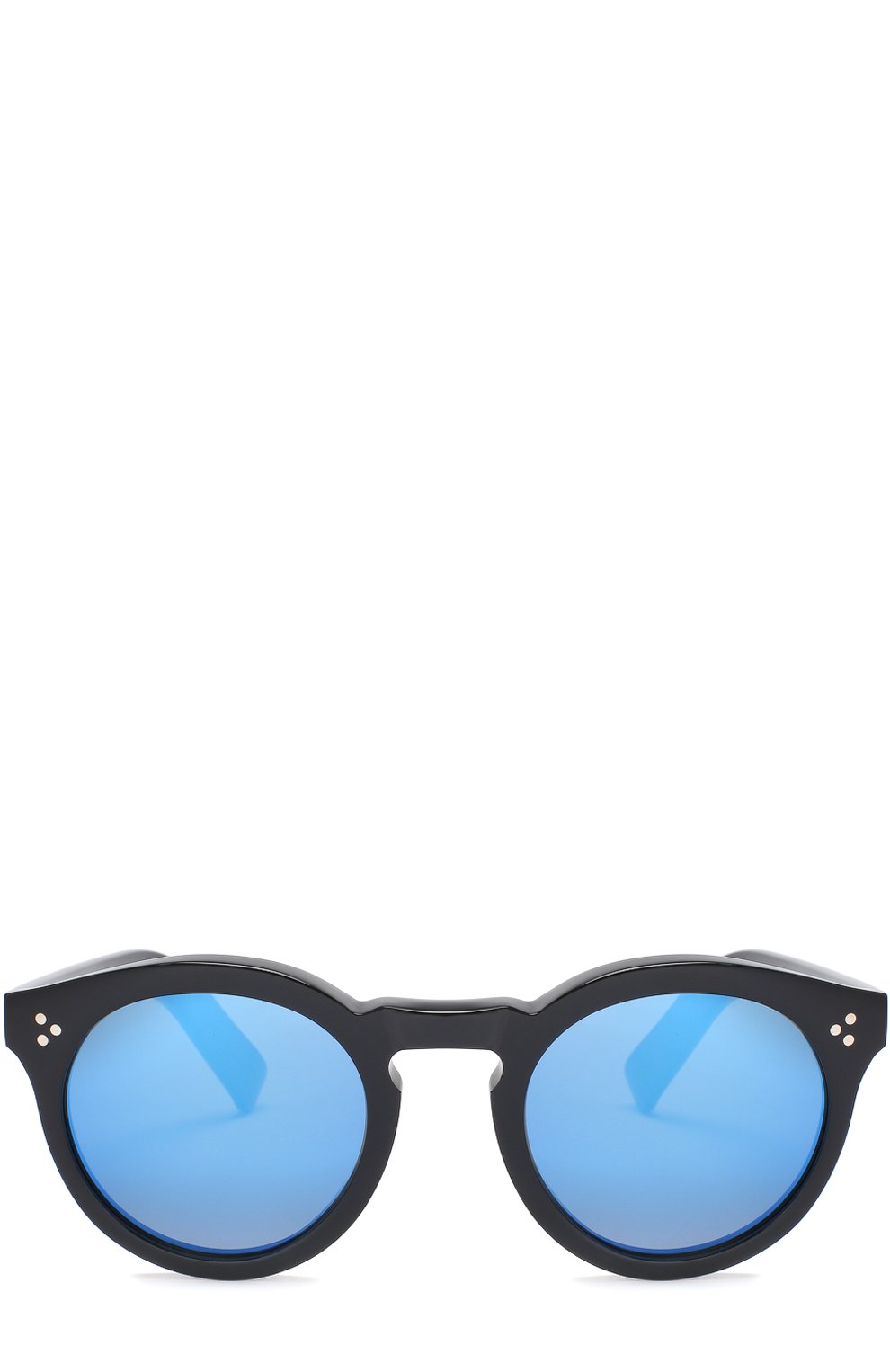 Женские солнцезащитные очки ILLESTEVA черного цвета, арт. LE0NARD II BLACK/BLUE | Фото 3 (Материал внутренний: Не назначено; Региональные ограничения белый список (Axapta Mercury): Не проставлено, RU; Нос: Не проставлено; Тип очков: С/з)