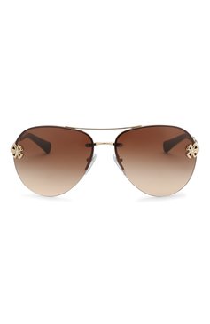 Женские солнцезащитные очки BVLGARI коричневого цвета, арт. 6137B-278/13 | Фото 3 (Региональные ограничения белый список (Axapta Mercury): Не проставлено, RU; Нос: Не проставлено; Тип очков: С/з; Оптика Гендер: оптика-женское; Очки форма: Авиаторы)