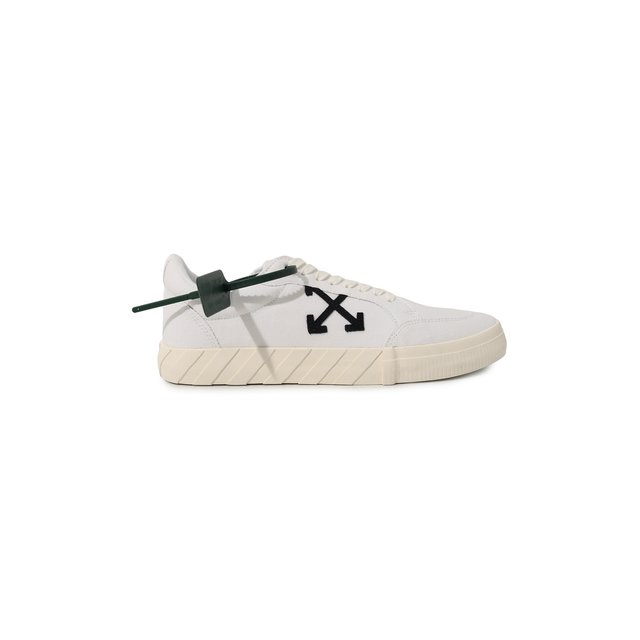 Текстильные кеды Vulcanized Off-White  0MIA085C99FAB0020110 Фото 7