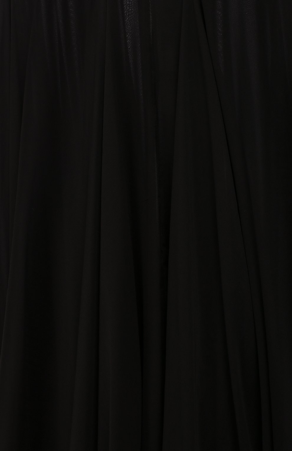 Женское шелковое платье VALENTINO черного цвета, арт. NB3VADX0/2UP | Фото 2 (Материал внутренний: Не назначено; Региональные ограничения белый список (Axapta Mercury): Не проставлено; Материал внешний: Синтетический материал; Нос: Не проставлено)